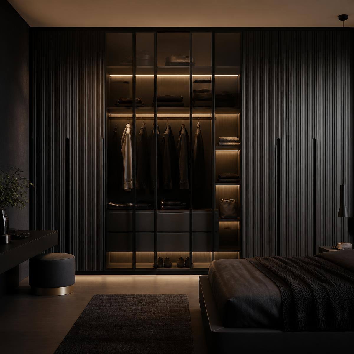 Bedroom & Wardrobe